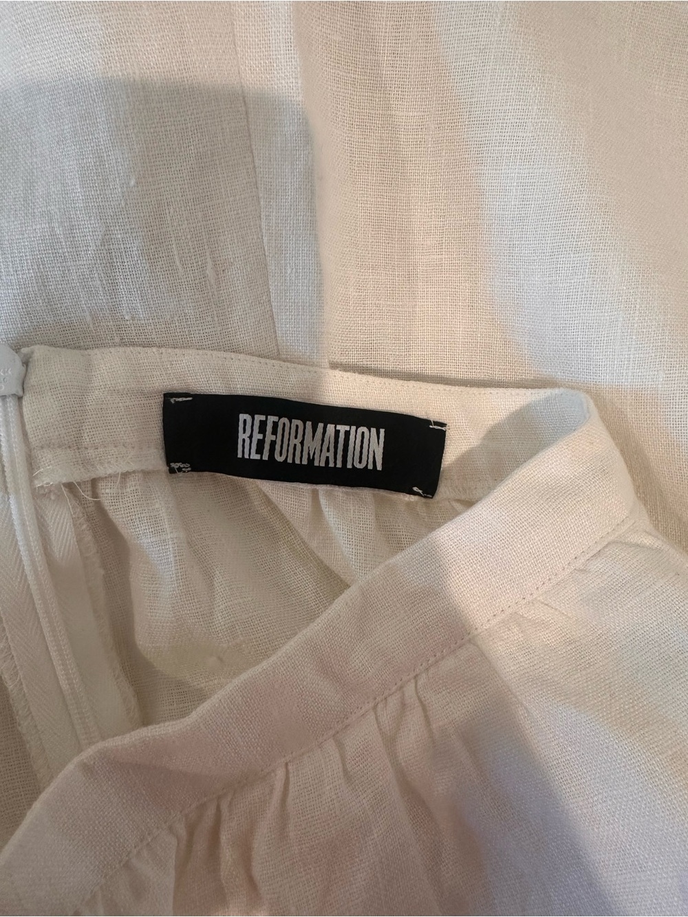 Reformation Cream Linen Set - Picture 9 of 12